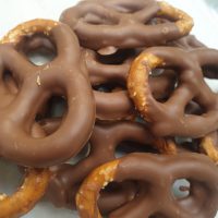 Belgian Milk Chocolate Sourdough Pretzels